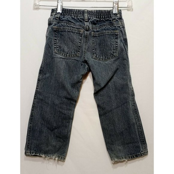 Blue Jeans Denim Size 3T Boys Cherokee Toddler Walked on Hems - Picture 4 of 9